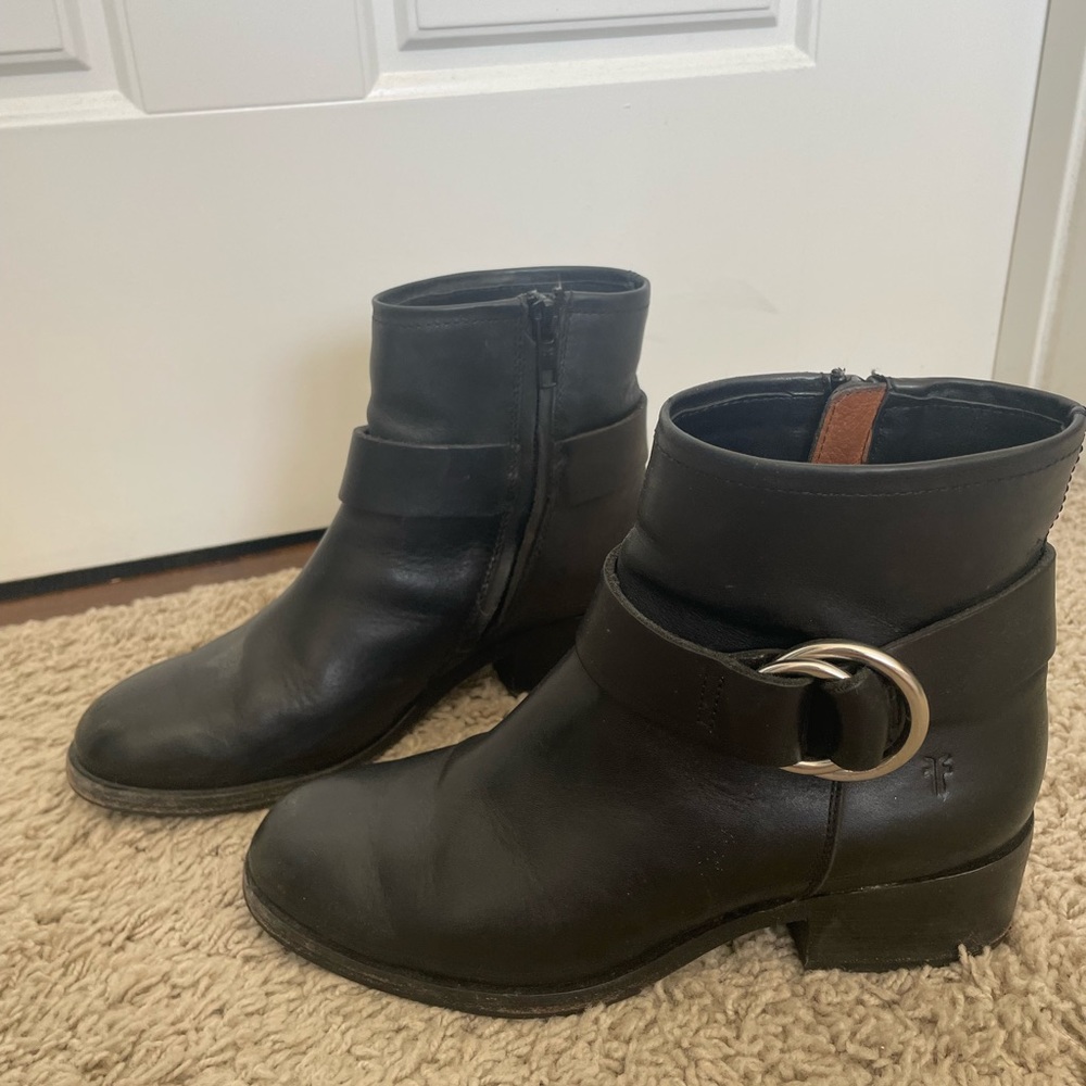 Women’s Black Frye Booties